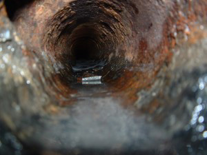 Deteriorating Sewer Pipe